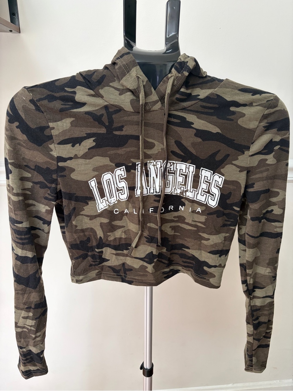SHEIN Camo Crop Top